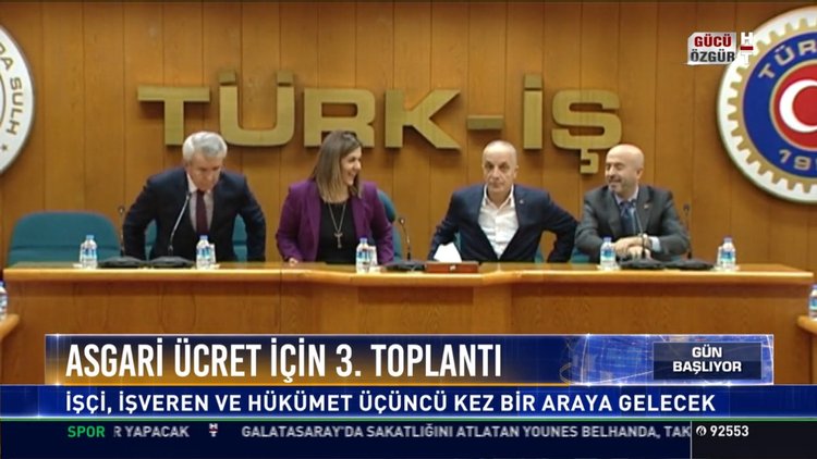 Asgari ücret için 3.toplantı: İşçi, işveren ve hükümet üçüncü kez bir araya gelecek