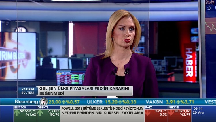 Yatırım Bülteni - 20 Aralık 2018