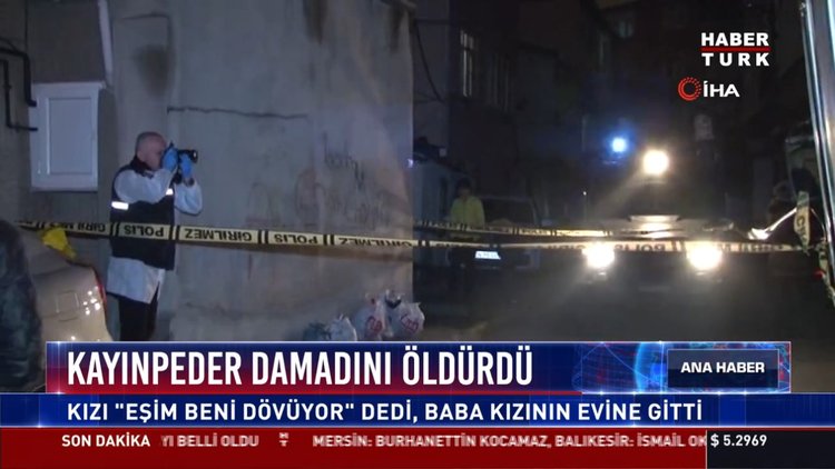 Kayınpeder damadını öldürdürdü: Kızı "Eşim beni dövüyor" dedi, baba kızının evine gitti