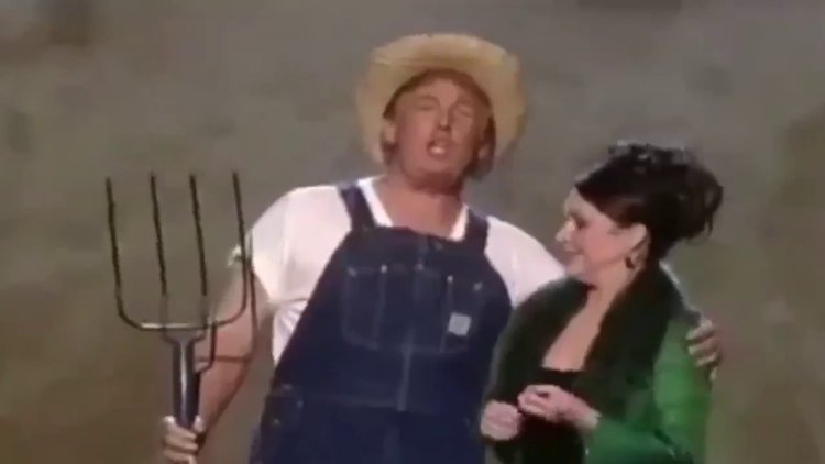 Trump imzalayacağı yasayı şarkı ve dansla duyurdu!