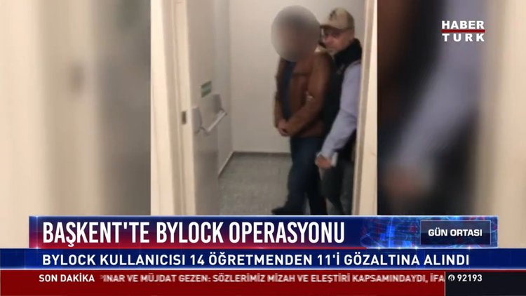 Başkent'te ByLock operasyonu: ByLock kullanıcısı 14 öğretmenden 11'i gözaltına alındı