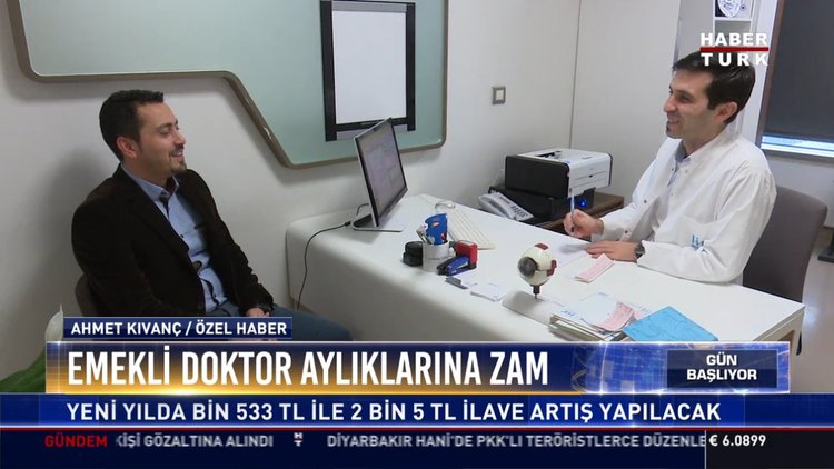 Emekli doktor aylıklarına zam: Yeni yılda bin 533 TL ile 2 bin 5 TL ilave artış yapılacak
