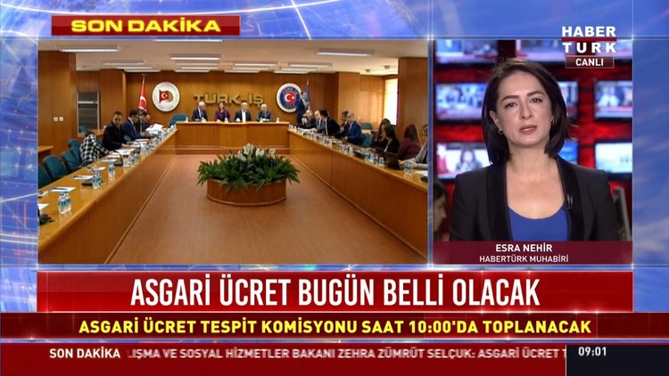 Asgari ücret bugün belli olacak: Asgari ücret tespit komisyonu saat 10:00'da toplanacak