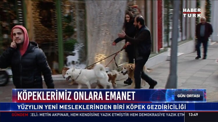 Köpeklerimiz onlara emanet: Yüzyılın yeni mesleklerinden biri köpek gezdiriciliği