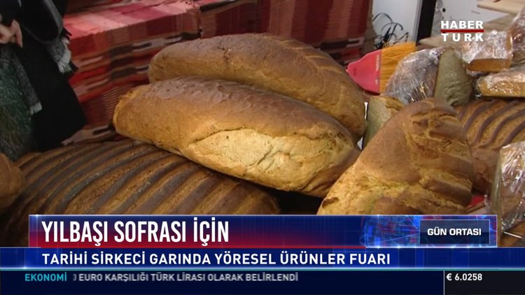 Yılbaşı sofrası için: Tarihi sirkeci garında yöresel ürünler fuarı