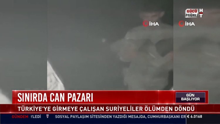 Sınırda can pazarı: Türkiye'ye girmeye çalışan Suriyeliler ölümden döndü