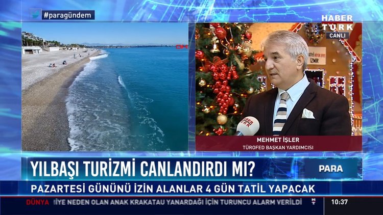 Yılbaşı turizmi canlandırdı mı?: Pazartesi gününü izin alanlar 4 gün tatil yapacak