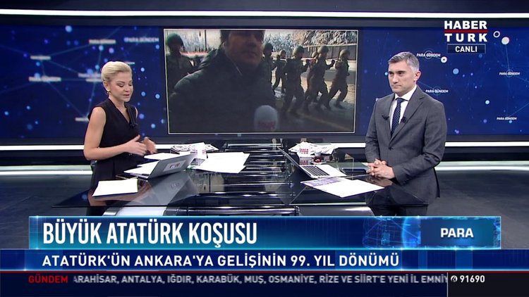 Büyük Atatürk koşusu: Atatürk'ün Ankara'ya gelişinin 99.yıl dönümü