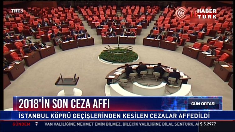 2018'in son ceza affı: İstanbul Köprü geçişlerinden kesilen cezalar affedildi