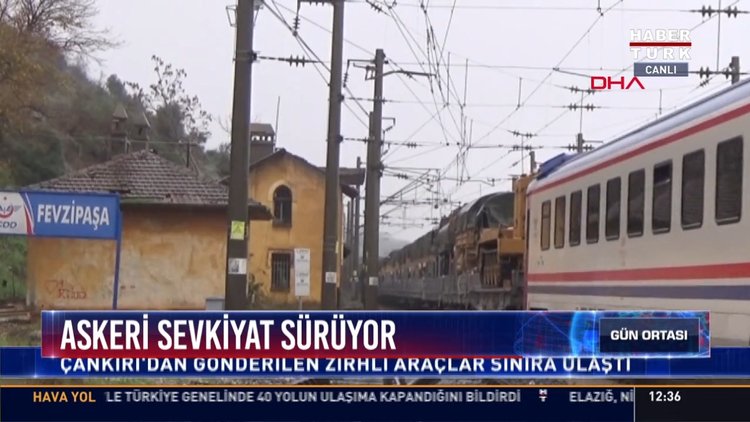 Askeri sevkiyat sürüyor: Çankırı'dan gönderilen zırhlı araçlar sınıra ulaştı