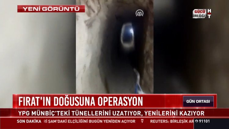 Fırat'ın doğusuna operasyon: YPG Münbiç'teki tünelleri uzatıyor, yenilerini kazıyor