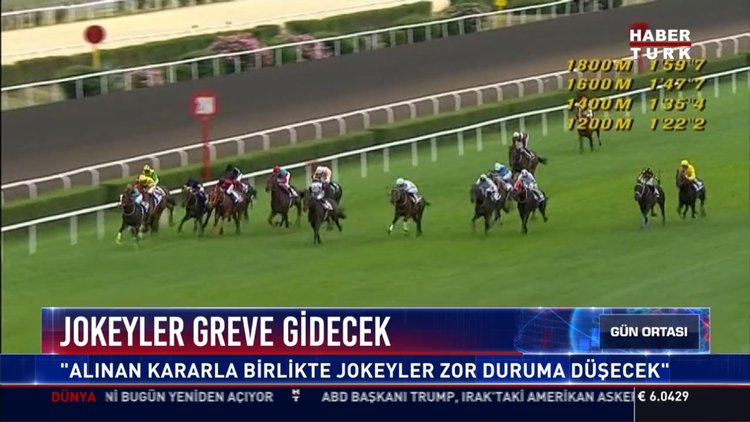 Dört nala grev: Ücretlerinde düzenleme yapılan jokeyler at binmeyecek