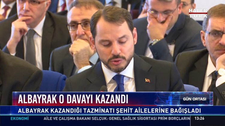 Albayrak o davayı kazandı: Albayrak kazandığı tazminatı şehit ailelerine bağışladı