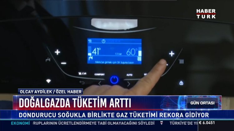 Doğalgazda tüketim arttı: Dondurucu soğukla birlikte gaz tüketimi rekora gidiyor