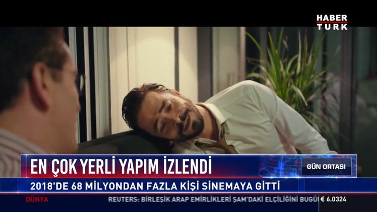 En çok yerli yapım izlendi: 2018'de 68 milyondan fazla kişi sinemaya gitti