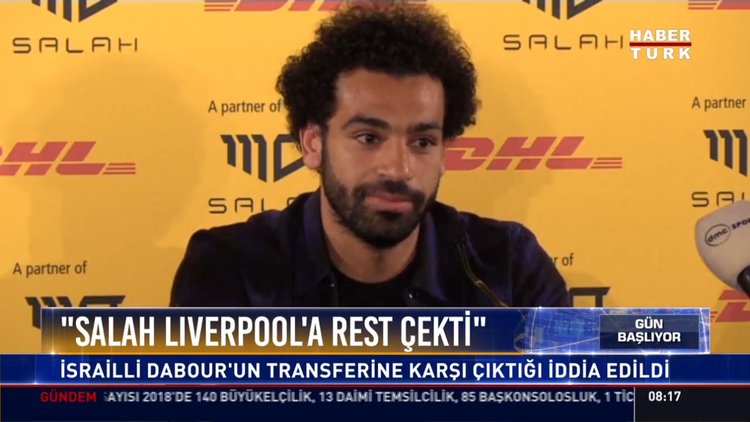 "Salah Liverpool'a rest çekti": İsrailli Dabour'un transferine karşı çıktığı iddia edildi