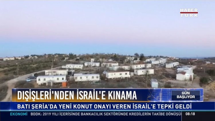 Dışişleri'nden  İsrail'e kınama: Batı Şeria'da yeni konut onayı veren İsrail'e tepki geldi