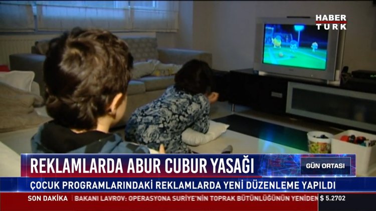 Reklamlarda abur cubur yasağı: Çocuk programlarındaki reklamlarda yeni düzenleme yapıldı