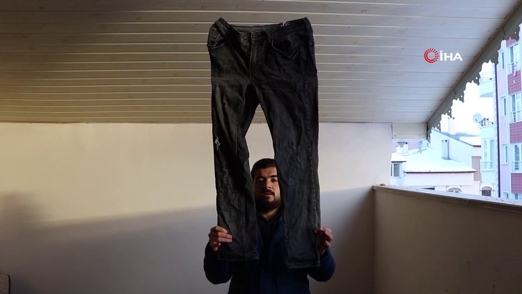 Sivas'ta çamaşırlar bile dondu, havaya atılan kaynar su buhar oldu!