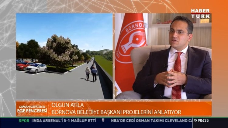 Ege Penceresi'nde Osman Gençer'in konuğu Bornova Belediye Başkanı Olgun Atilla