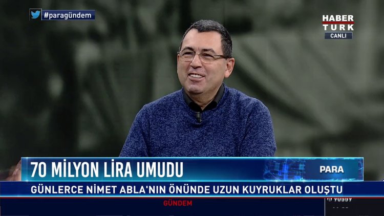 70 milyon lira umudu: Günlerce Nimet Abla'nın önünde uzun kuyruklar oluştu