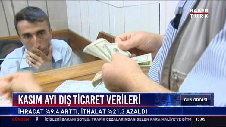 Kasım ayı dış ticaret verileri: İhracat %9.4 arttı, ithalat %21.3 azaldı