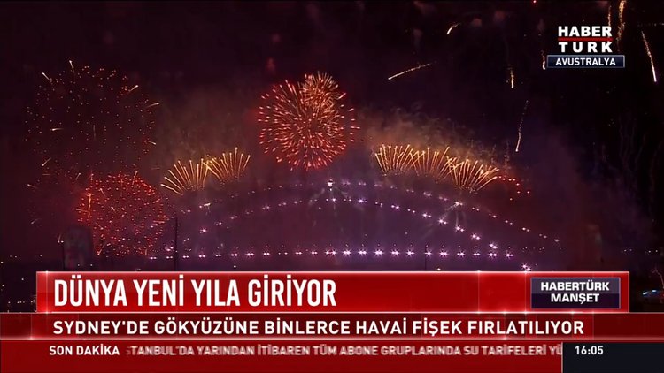 Dünya yeni yıla giriyor!