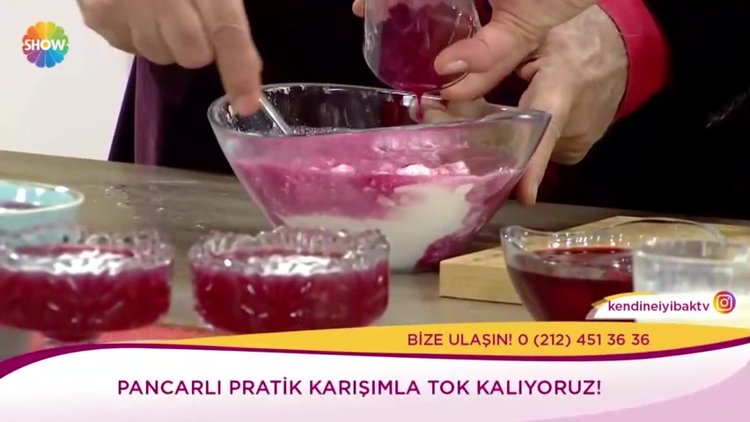 Pancarlı şalgamlı ayran yapımı