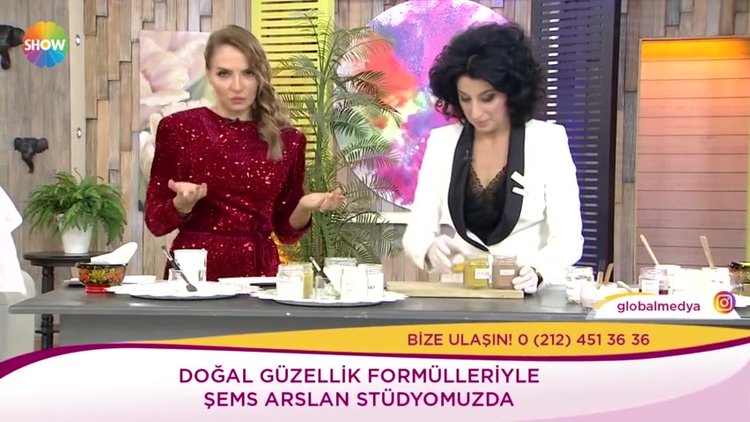 Sivilce izleri için hızlı maske tarifi