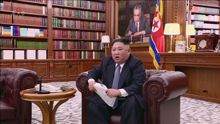 Kim Jong Un yeni yıl mesajında da tehdit etti!