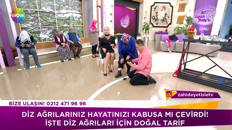 Diz ağrıları için ev yapımı ağrı kremi!