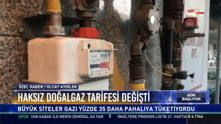 Haksız doğalgaz tarifesi değişti: Büyük siteler gazı yüzde 35 daha pahalıya tüketiyordu