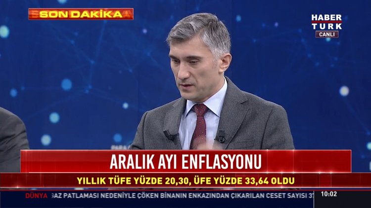 Aralık ayı enflasyonu: Yıllık TÜFE yüzde 20,30, ÜFE yüzde 33,64 oldu