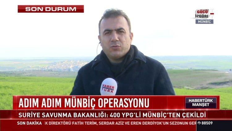 Adım adım Münbiç operasyonu: Suriye Savunma Bakanlığı: 400 YPG'li Münbiç'ten çekildi