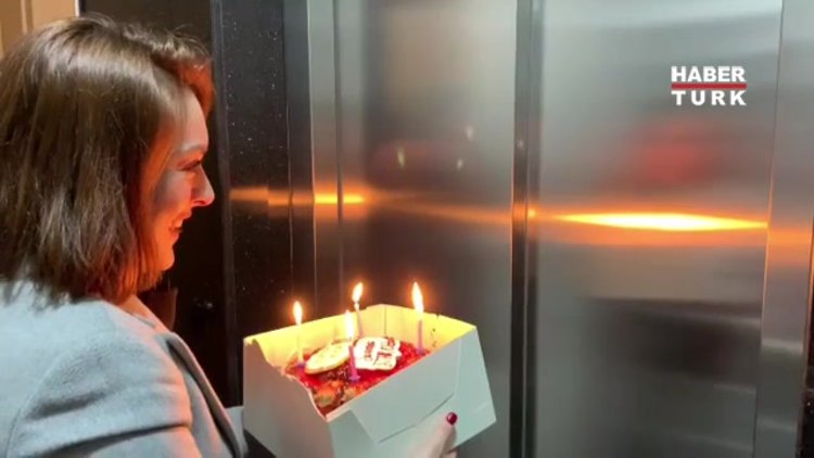 Ezgi Mola'dan Enis Arıkan'a doğum günü sürprizi