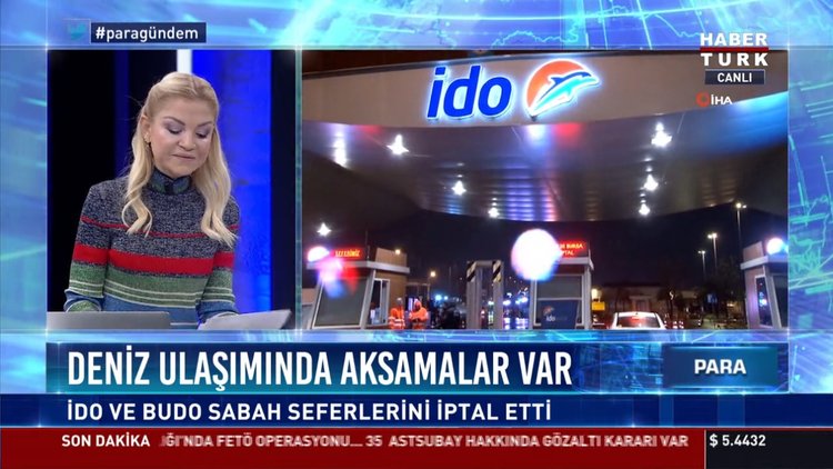 Deniz ulaşımındada aksamalar var: İDO ve BUDO sabah seferlerini iptal etti