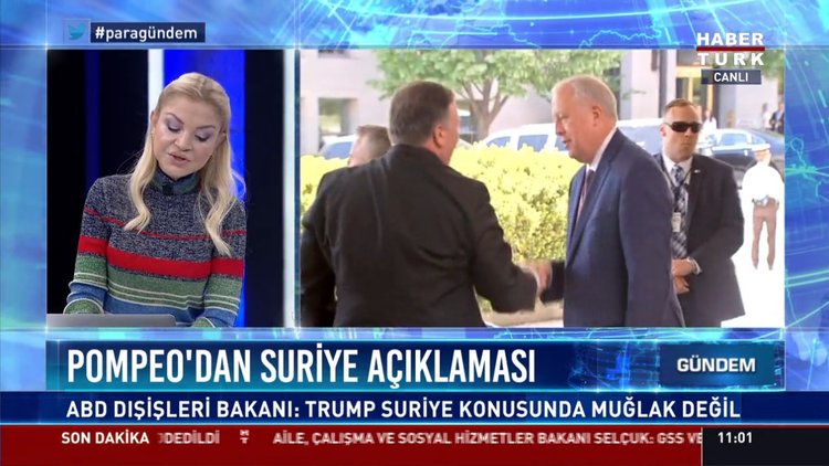 Pompeo'dan Suriye açıklaması: ABD Dışişleri Bakanı: Trump Suriye konusunda muğlak değil