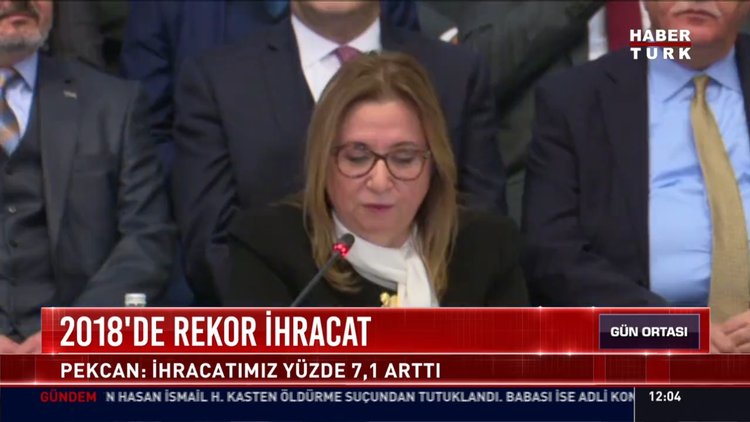 2018' de rekor ihracat: Pekcan: İhracatımız yüzde 7.1 arttı