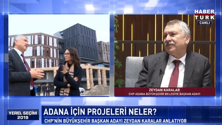 Yerel Seçim 2019 - 4 Ocak 2019 (CHP&#039;nin Adana Büyükşehir Belediye Başkan Adayı Zeydan Karalar)