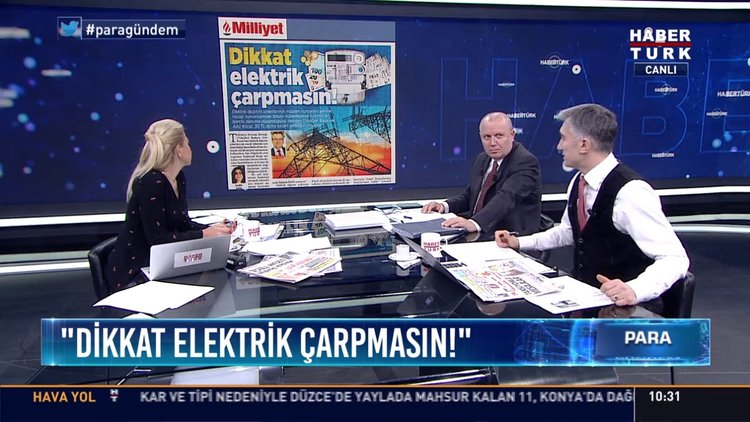 Dikkat elektrik çarpmasın!