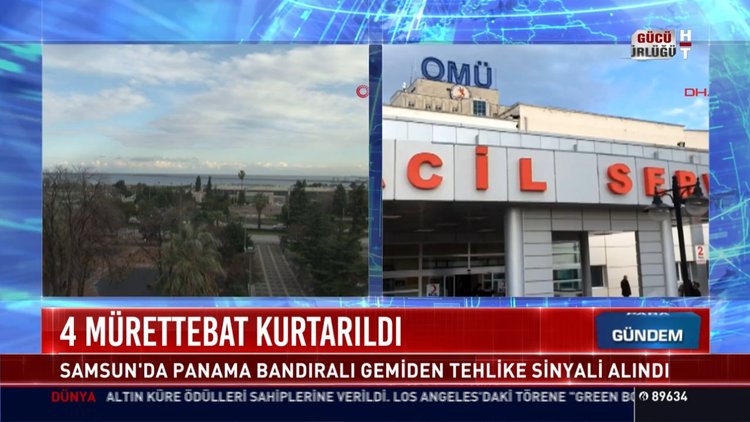 4 mürettebat kurtarıldı: Samsunda'da Panama Bandıralı gemiden tehlike sinyalı alındı