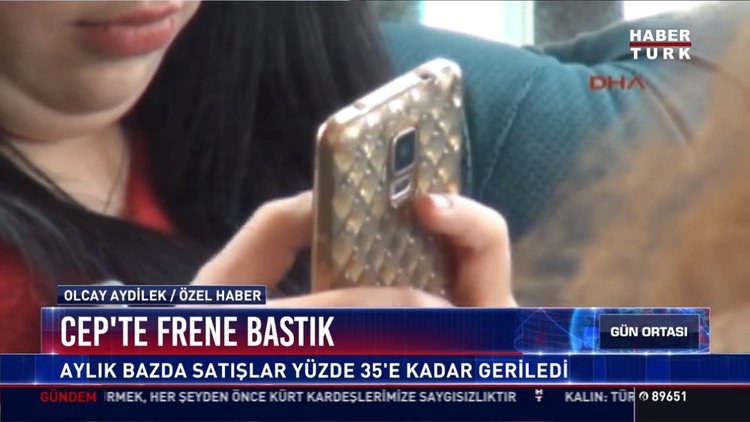 Cep'te frene bastık: Aylık bazda satışlar yüzde 35'e kadar geriledi