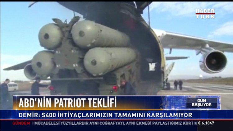 ABD'nin Patriot teklifi: Demir: S400 ihtiyaçlarımızın tamamını karşılamıyor