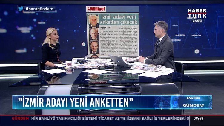 ''İzmir adayı yeni anketten''