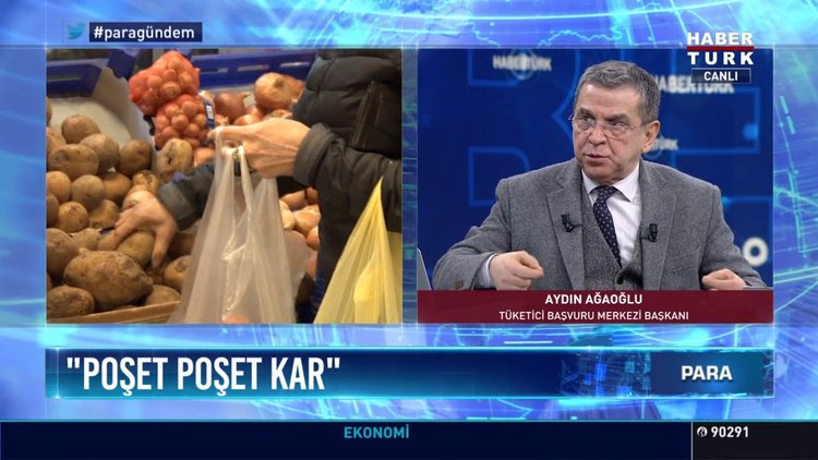 Poşet poşet kar