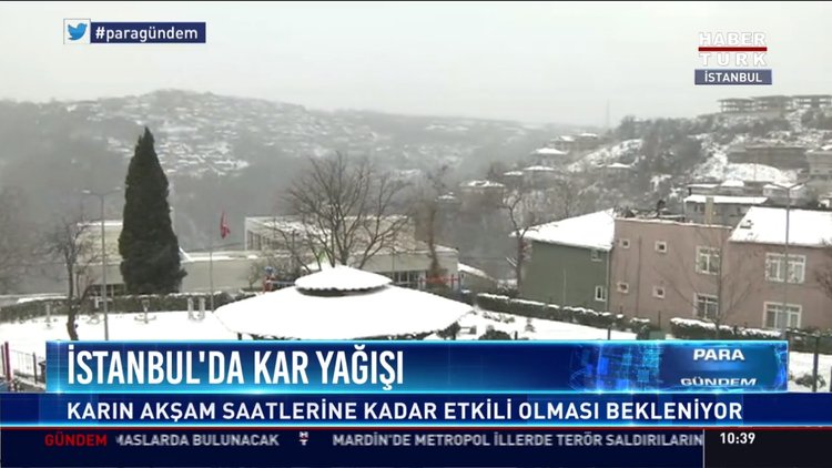 İstanbul'da kar yağışı: Karın akşam saatlerine kadar etkili olması bekleniyor