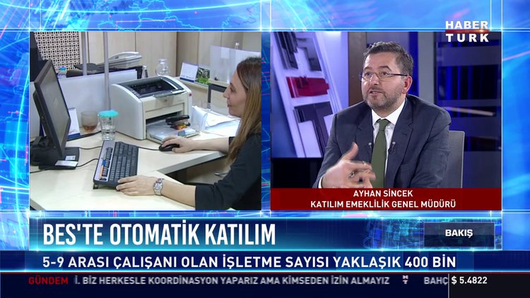 Bakış - 8 Ocak 2019 (BES’te otomatik katılım)