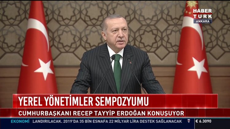 Yerel Yönetimler Sempozyumu: Cumhurbaşkanı Recep Tayyip Erdoğan konuşuyor