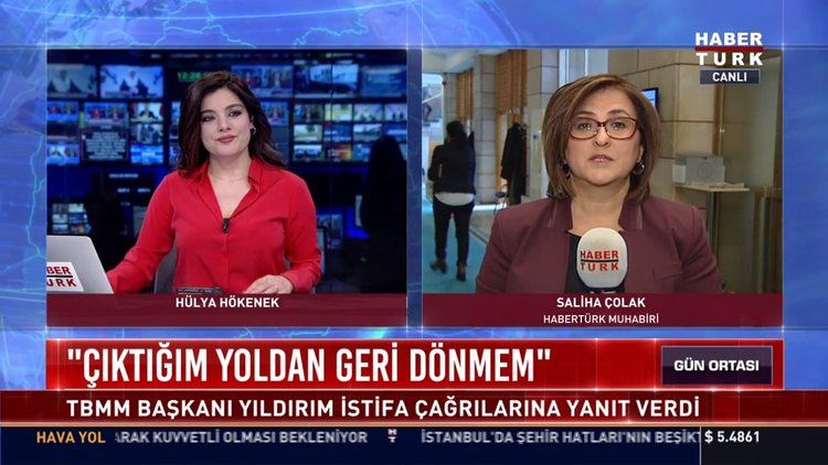 "Çıktığım yoldan geri dönmem": TBMM Başkanı Yıldırım İstifa çağrılarına yanıt verdi