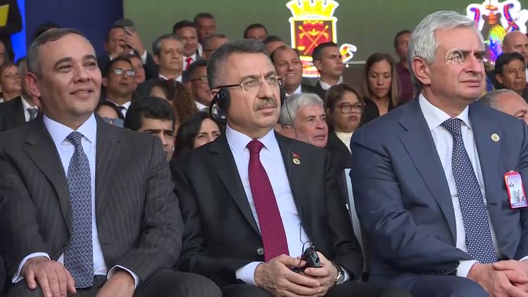 Cumhurbaşkanı Yardımcısı Oktay Venezuela'da